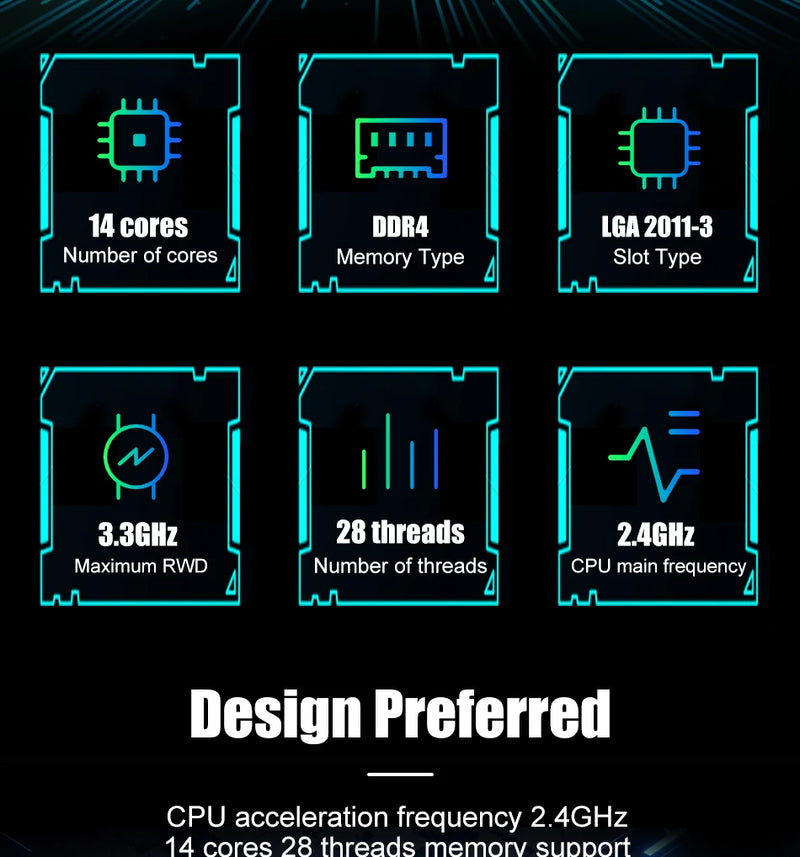 PROCESSADOR  Intel XEON E5 2680 V4