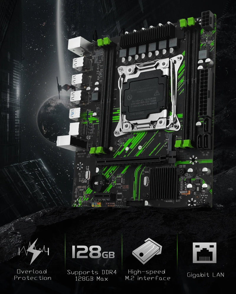 PLACA MÃE MACHINIST X99 PR9 LGA 2011-3