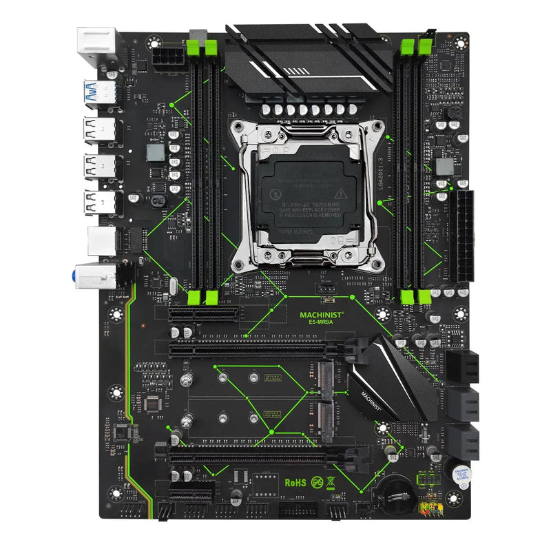 PLACA MÃE MACHINIST E5 MR9A V1.0 X99 SUPORTE LGA 2011-3