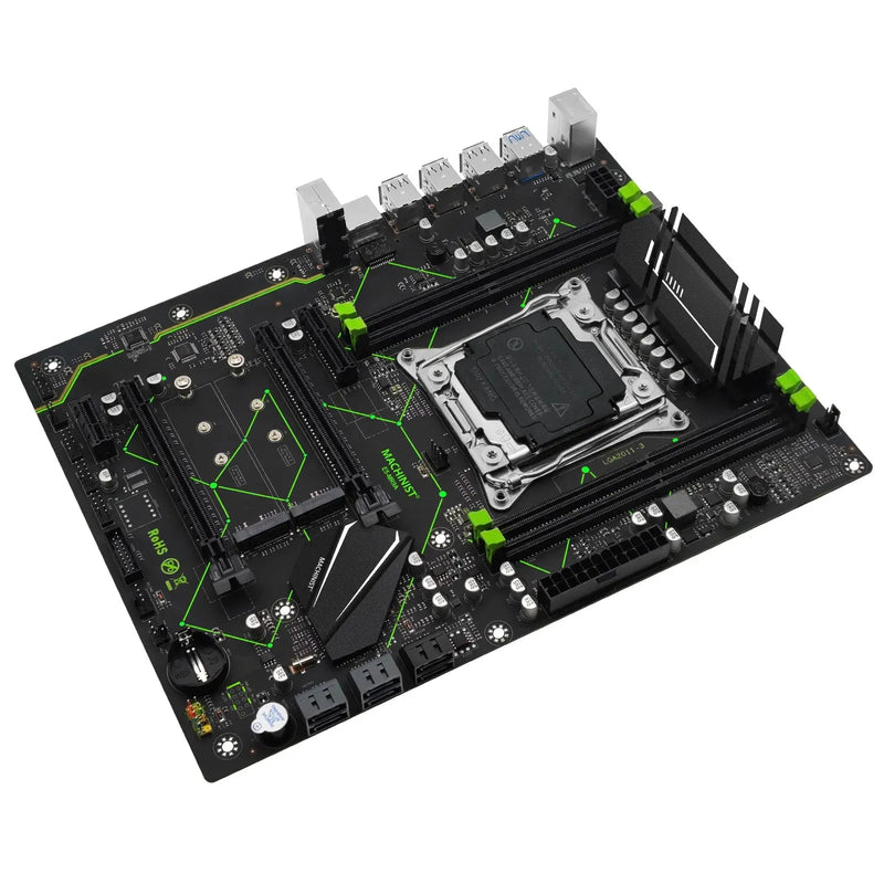 PLACA MÃE MACHINIST E5 MR9A V1.0 X99 SUPORTE LGA 2011-3