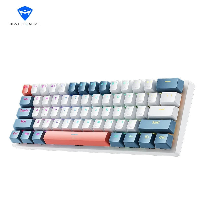 Teclado Mecânico Machenike K500-B61 Mini Mechanical Keybaord 60%